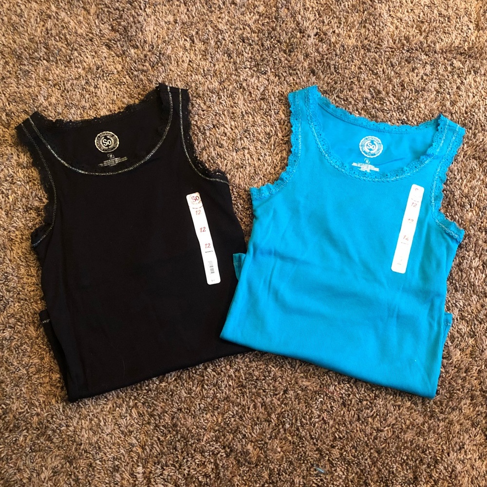 New Girls SO Tank Tops Set Of 2 Bundle